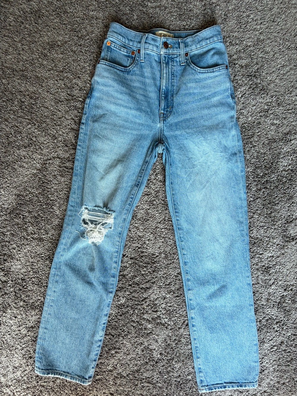 Madewell The Perfect Vintage Straight Jeans